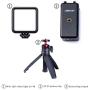 ULANZI Smartphone Video Kit, Phone Tripod + LED Video Light + Phone Clip, Universal Phone Filmmaking Setup YouTube Equipment for iPhone 11 Pro Max XS 8 Samsung Google OnePlus