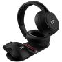 HyperX Chargeplay Base - Qi Wireless Charger, Qi Certified, Dual Wireless Charging Pads Charge Up to Two Devices, Battery Indicators, AC Wall Adapter, Compatible with Qi-Enabled Devices, HX-CPBS-A