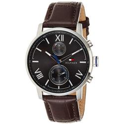 Tommy Hilfiger Mens 1791309 Analog Display Quartz Brown Watch