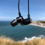 Wired-Earbuds-Earphones-Headphones-Microphone, LUDOS Turbo Ergonomic Earphone with Mic, Memory Foam, Durable Cable, Bass, Auriculares in-Ear Headphones for iPhone, iPad, Apple, Computer, Laptop, PC