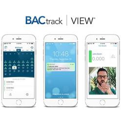 BACtrack View Remote Alcohol Monitoring Pre-Paid Subscription (10 Months + 2 Bonus Months) | Cloud-Based Sobriety Monitoring App for iOS Devices | Includes BACtrack Mobile Smartphone Breathalyzer