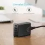 Anker 40W 5-Port USB Wall Charger, PowerPort 5 for iPhone XS / XS Max / XR / X / 8 / 7 / 6 / Plus, iPad Pro / Air 2 / mini, Galaxy S9 / S8 / Edge / Plus, Note 8 / 7, LG, Nexus, HTC and More, Black (AK-A2124111)