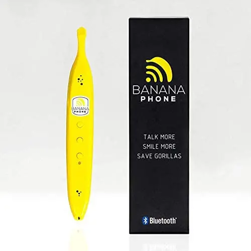 Banana Phone Bluetooth Handset for iPhone or Android Cell Phones Banana Phone Bluetooth Handset for iPhone or Android Cell Phones