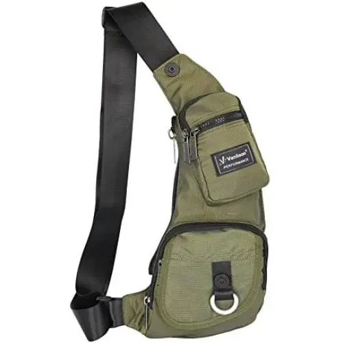 Sling Bag, Vanlison Small Sling Backpack, Small Chest Bag - Small Crossbody Bag For Men Women, Lightweight Shoulder Bag Green Sling Bag, Vanlison Small Sling Backpack, Small Chest Bag - Small Crossbody Bag For Men Women, Lightweight Shoulder Bag Green