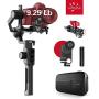 MOZA Air 2 with iFocus-M Wireless Motor, 3-axis Gimbal Stabilizer, 9Lb Payload 8 Follow Modes 16h Run-time for DSLR Mirrorless Pocket Cinema Cameras, Multi-Function Ballhead & Hard Case Included