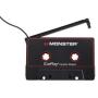 Monster Aux Cord Cassette Adapter 800 - iCarPlay for Car Tape Deck, Auxiliary To Dashboard, MP3 Player, iPod and iPhone - 3 ft Black Cable