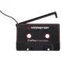 Monster Aux Cord Cassette Adapter 800 - iCarPlay for Car Tape Deck, Auxiliary To Dashboard, MP3 Player, iPod and iPhone - 3 ft Black Cable