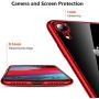 TORRAS Crystal Clear iPhone XR Cases, [10X Anti-Yellowing] [Ultra Thin Slim Fit] Soft Silicone TPU Protective Cover Case for iPhone XR, Red
