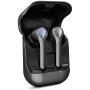 Wireless Earbuds, Bluetooth Earbuds with Microphone, IPX7 Waterproof, CVC8.0 Noise Reduction, Stereo Sound Headphones，USB C，40H Playtime with Mini Charging Case，for iPhone/Samsung/Android (Black)
