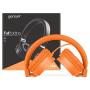 ONTA gorsun Foldable On Ear Audio Adjustable Lightweight Headphone for chlidren Cellphones Smartphones iPhone Laptop Computer Mp3/4 Earphones (Orange)