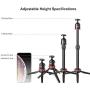 Tripod for Smartphone Camera GoPro, Sevenoak Folding Aluminum Stand with 360° Panorama Ball & Extendable Grip for iPhone 8 x 7 Action Camera GoPro Canon Nikon Camera YouTube Vlog Video Livestream