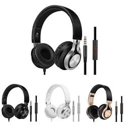 Portable Stereo Gaming Headset Noise Cancelling Headset Super Bass Wired Headphones with Microphone for PC Mobile Phones