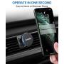 Andobil Magnetic Phone Car Mount, Anti-Shake 360° Rotation Strong Magnet Air Vent Car Phone Holder Compatible with iPhone 11 Pro Max/XS/8 Plus/SE, Samsung Galaxy Note 20/A10/A50/S20+/S10/S9/S8/Note 10