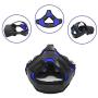 Head Strap Pad & Headband Gravity Pressure Reducing Head Pad Cushion for Oculus Quest & Oculus Go Headset Accessories with Comfortable PU Leather Surface & Soft Foam Pad (Blue, Oculus Quest)