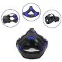 Head Strap Pad & Headband Gravity Pressure Reducing Head Pad Cushion for Oculus Quest & Oculus Go Headset Accessories with Comfortable PU Leather Surface & Soft Foam Pad (Blue, Oculus Quest)