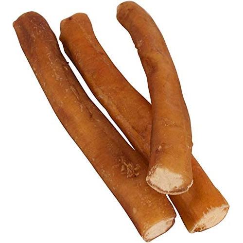 Pawstruck 7" Straight Bully Sticks for Dogs [X-Large Thickness] All Natural & Odorless Bully Bones | Long Lasting Dog Chew Dental Treats | Best Thick Bullie Sticks for Dogs or Puppies | Grass-Fed Be