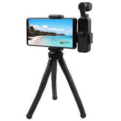 Osmo Pocket Mount Accessories with Phone Holder Mount,OSMO Pocket Camera Tripod,Handheld Mobile Phone Tripod Mount Adapter Compatible with DJI OSMO Pocket Camera