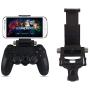 PS4 Controller Phone Clip, TAACOO Foldable Game Controller Mount Mobile Phone Holder Smartphone Clamp for Playstation 4 Dualshock 4 Wireless Controller (Black)