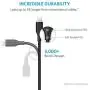 iPhone Charger, Anker Powerline 6ft Lightning Cable, MFi Certified USB Charge/Sync Cord for iPhone 11 / XS/XS Max/XR/X / 8/8 Plus / 7/7 Plus / 6/6 Plus / 5s / iPad, and More