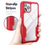 MOBOSI Vanguard Armor Designed for iPhone 11 Pro Case, Rugged Cell Phone Cases, Heavy Duty Military Grade Shockproof Drop Protection Cover for iPhone 11 Pro 5.8 Inch 2019, Red