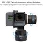 FeiyuTech WG2 3-Axis Wearable Gimbal for Action Camera GoPro Hero 6 5 4 Session, Yi 4K, AEE, SJCam,Bluetooth Enabled