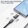 USB Type C Cable OULUOQI USB C Cable 3 Pack(6ft) Nylon Braided Fast Charging Cord(USB 2.0) Compatible with Samsung Galaxy S10 S9 Note 10 9 8 S8 Plus,LG V30 V20 G6 G5,Google Pixel (Black-New)