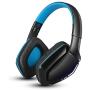 DUSANER Computer Accessories Gaming Headset - Bluetooth Stereo Over-Ear Wireless Headphones with Mic Foldable for Mobile Phones/Tablets/Laptops/PS4/Xbox One Game Accessories (Color : Blue)