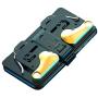 Lesgos Mobile Game Controller for PUBG, 4-in-1 Portable Game Phone Case Trigger with L1R1 Mobile Game Joystick Gamepad Grip Gamepad Remote Shoot Aim[New Invisible Design]