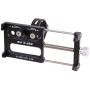 GUB Mountian Bike Phone Mount Bicycle Holder, Aluminum Alloy Adjustable Bike Cell Phone GPS Mount Holder Rotating Cradle Clamp for Bicycle Motorbike,iPhone Samsung Android Smartphones (Black)