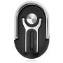 Finger Ring Stand,WATACHE 1 Pack Luxury Glitter Diamond Universal Metal Smartphone Finger Ring Grip Holder Kickstand for iPhone/iPad/Samsung/HTC/Nokia/Cellphones/Tablet,Black