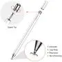 JOYROOM Stylus Pen for iPad, Capacitive Pencil for Kid Student Drawing, Writing, High Sensitivity, with Artist Glove(Palm Rejection), for Touch Screen Devices Tablet, Smartphone (White)
