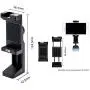 Cell Phone Tripod Mount Adapter Smartphone Tripod Holder Clip Clamp with LED Light & Microphone Shoe Mount and Bubble Level for iPhone/Samsung Galaxy/Moto/Huawei/MI Used on Tripod Monopod and More Cell Phone Tripod Mount Adapter Smartphone Tripod Holder Clip Clamp with LED Light & Microphone Shoe Mount and Bubble Level for iPhone/Samsung Galaxy/Moto/Huawei/MI Used on Tripod Monopod and More