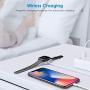 [2020 Latest] Watch Charger, Magnetic Cable for Apple Watch 5/4/3/2/1, 2in1 Wireless Charging Cable for Apple Watch Series 5/4/3/2/1 and iPhone11/11 Pro/11 Pro Max/XR/XS/XS Max/X/8/8P