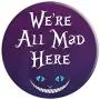 Brave New Look Wonderland Were All Mad Here Pop Sockets Stand for Smartphones and Tablets