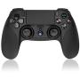 TUTUO Wireless Controller for PS4/PS4 Pro/PS4 Slim, Bluetooth Gamepad with Dual Shock Joystick and Audio Function Remote Control Playstation 4- Black