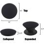 PopSockets: Collapsible Grip & Stand for Phones and Tablets - Black