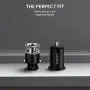 AUKEY USB Car Charger, Flush Fit Ultra Compact Dual Port 24W/4.8A Output (2-Pack) for iPhone iPad Samsung & Others - Black