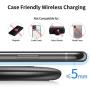 Nalwort 3 in 1 Wireless Charger Compatible for Samsung Galaxy Phones Watches and Buds Fast Wireless Charging Pad for Galaxy Watch Active 2/1, Galaxy Buds, Galaxy S20/S10 Note 10/9 and More(Magnetic)