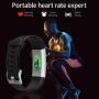 Ulvench Waterproof Fitness Tracker, Smart Watch for Calorie Counter Heart Rate Monitor Sleep Monitor Step Counter, Watch Pedometer, GPS, IP67 Waterproof Activity Tracker for Smartphone Cellphone