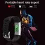Ulvench Waterproof Fitness Tracker, Smart Watch for Calorie Counter Heart Rate Monitor Sleep Monitor Step Counter, Watch Pedometer, GPS, IP67 Waterproof Activity Tracker for Smartphone Cellphone