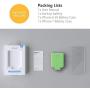 oisle Portable Charger Mini Power Bank PowerCore 2200mAh Wireless External Backup Battery Pack High-Speed Ultra Thin Charging for iPhone 5(s)/6(s)/7(p)/8(p)/X- Green