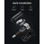 Car Charger, AUKEY Mini USB Cell Phone Car Aapter 24W/4.8A Flush Fit Dual Port for iPhone 11/11 Pro / 11 Pro Max, Samsung S10 Note 10, Google 4XL and More