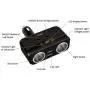 Car Charger Adapter, 2 Socket Cigarette Lighter Splitter,Dual USB Port with 12V,24V Voltage Display Compatible for iPhone,ipad,Tablet,Galaxy,HTC,LG Car Charger Adapter, 2 Socket Cigarette Lighter Splitter,Dual USB Port with 12V,24V Voltage Display Compatible for iPhone,ipad,Tablet,Galaxy,HTC,LG