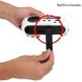 Flashlight Radio, Portable Solar Power Hand Crank AM/FM Radio Flashlight for Camping Traveling Climbing (White)