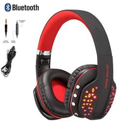 SH-RuiDu 3.5mm Wireless BT Gaming Headset with Mic Hi-Fi Hands Free Headphone for PC Laptop Mobile Phone