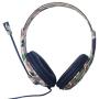 HuntGold Gaming Headset Wired Headphones Stereo 3.5MM with Microphone and Volume Control Plug and Play for S0ny PS4--- Camouflage