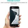 LK [4 PACK] Screen Protector for iPhone SE 2020 / iPhone SE2 Tempered Glass, 9H HD Clear Tempered Glass for iPhone 8/7 / 6S / 6 [Anti-Scratch] [Case Friendly] [Alignment Frame Easy Installation]