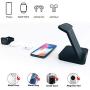 Wireless Charger,Truly 3 in 1 Wireless Charging Station with Magnetic Stand for Apple Watch/AirPods/iPhone X/XS/XS max/XR/8/8 Plus/iPhone 11/11 Pro/11 Pro Max/Samsung S20/S10/S9/S8/S7/Note 10/9/8.
