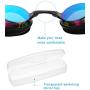 4 Pairs Triathlon Swim Goggles, Swimming Goggles Anti Fog Shatterproof UV Protection Goggles, Assorted Colors