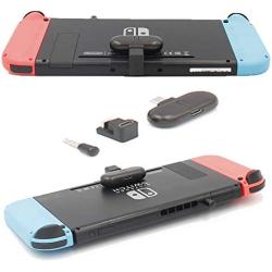 Route+ PRO Bluetooth Transmitter Wireless Audio USB-C Adaptor or Receiver with Voice Transmission - Must Have Gaming Accessory for Wireless Headset Compatible with Nintendo Switch and PC
